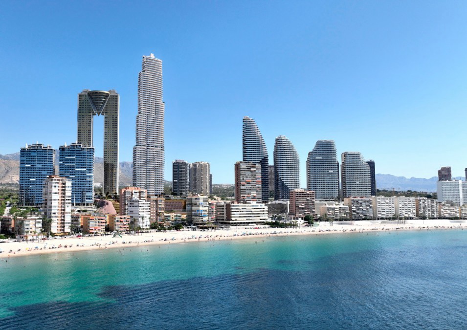 El gratacel de Benidorm que serà el més alt d’Europa ja té la meitat dels habitatges reservats